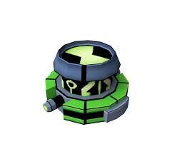The Omnitrix watch in its open dial state